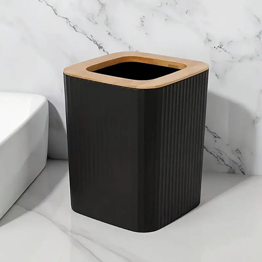 7PCS Bathroom Accessory Set-SA2408-311(Black) Bathroom Accessory Sets Apricot