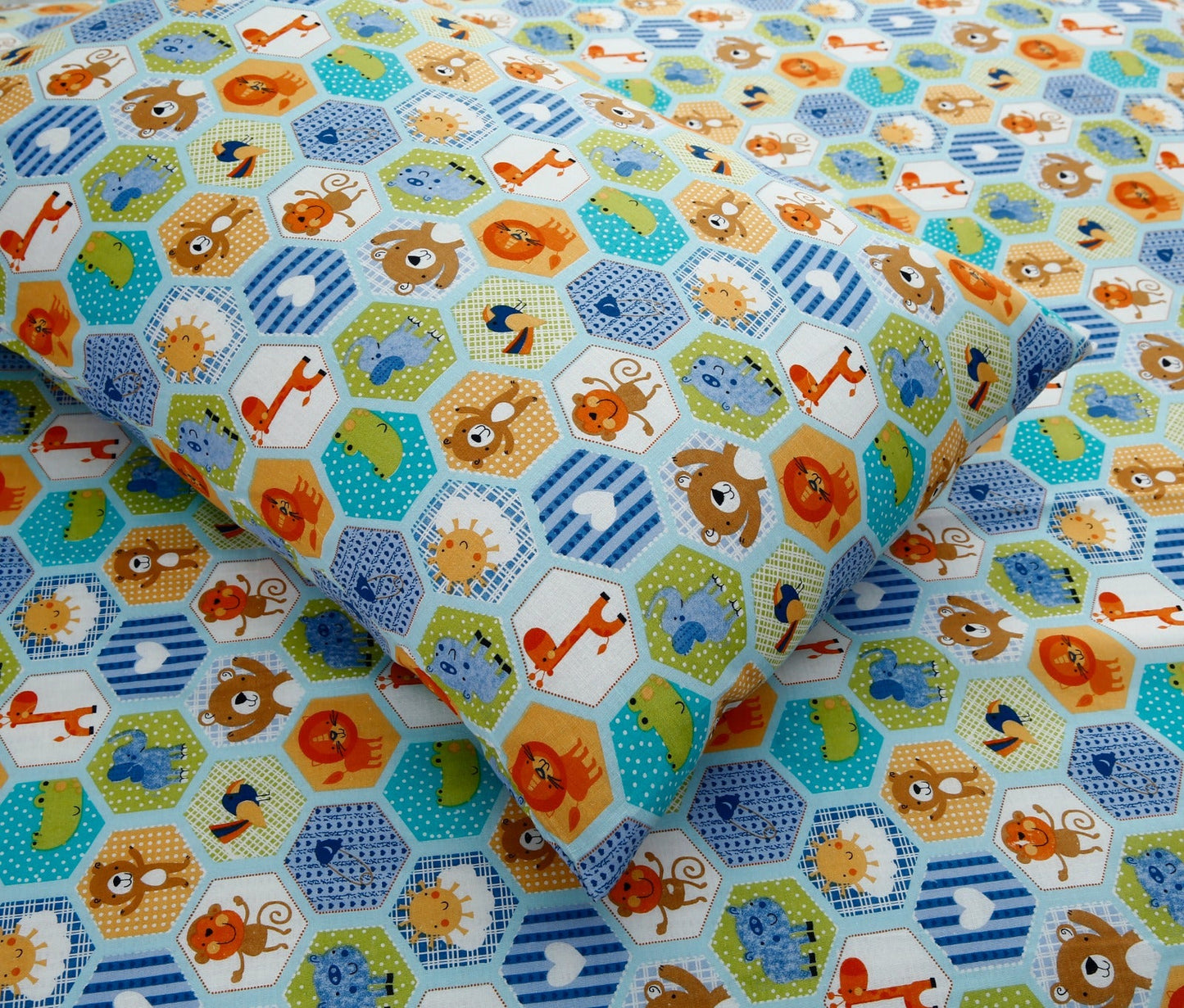 2Pcs Single Bed Sheet-SB-186 single bed sheet Apricot