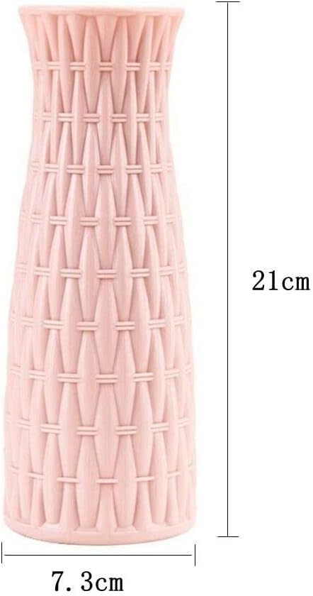 2PCs Nordic Style Vase Container (SA2510-095) Candle Stand Apricot