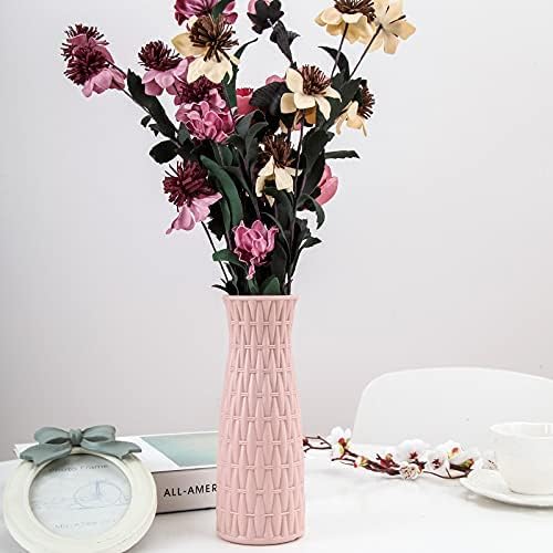 2PCs Nordic Style Vase Container (SA2510-095) Candle Stand Apricot