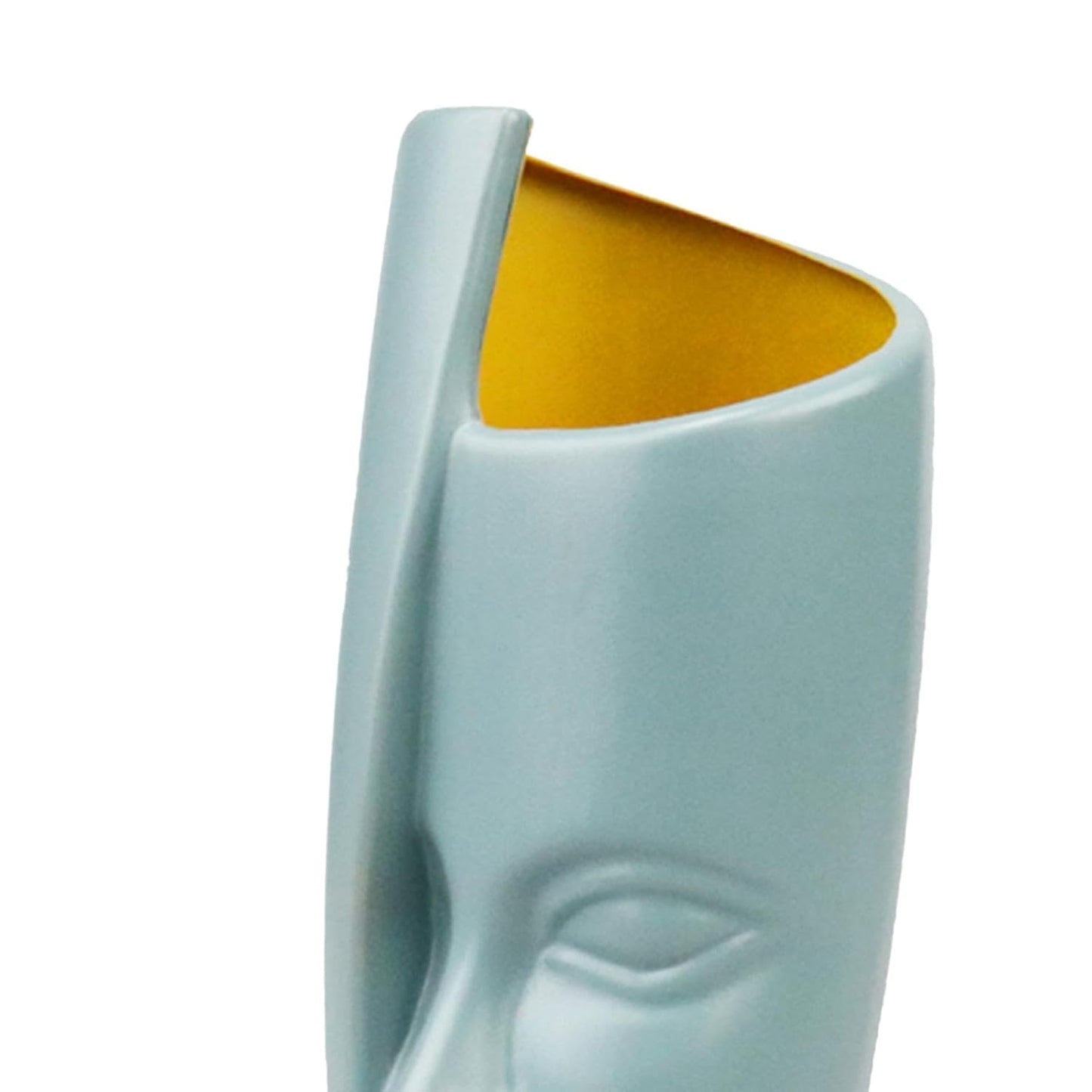 Face-Shaped Vase (SA2510-093) Apricot
