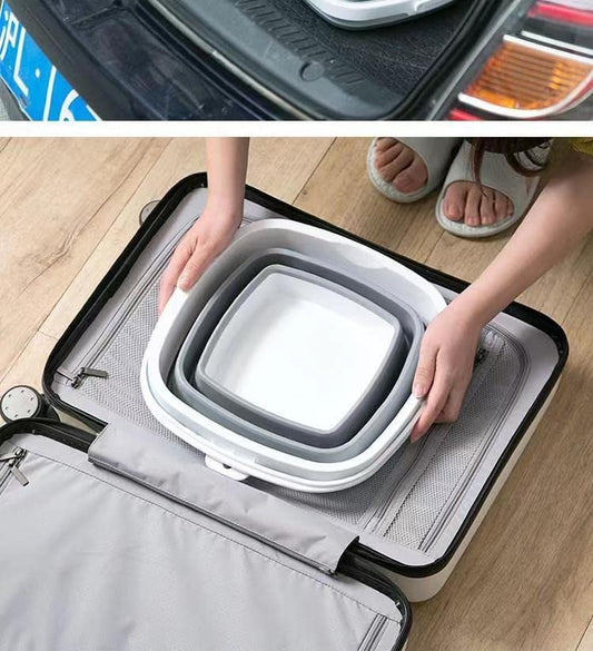 10L Collapsible Water Bucket-SA2411-60(Grey) Apricot