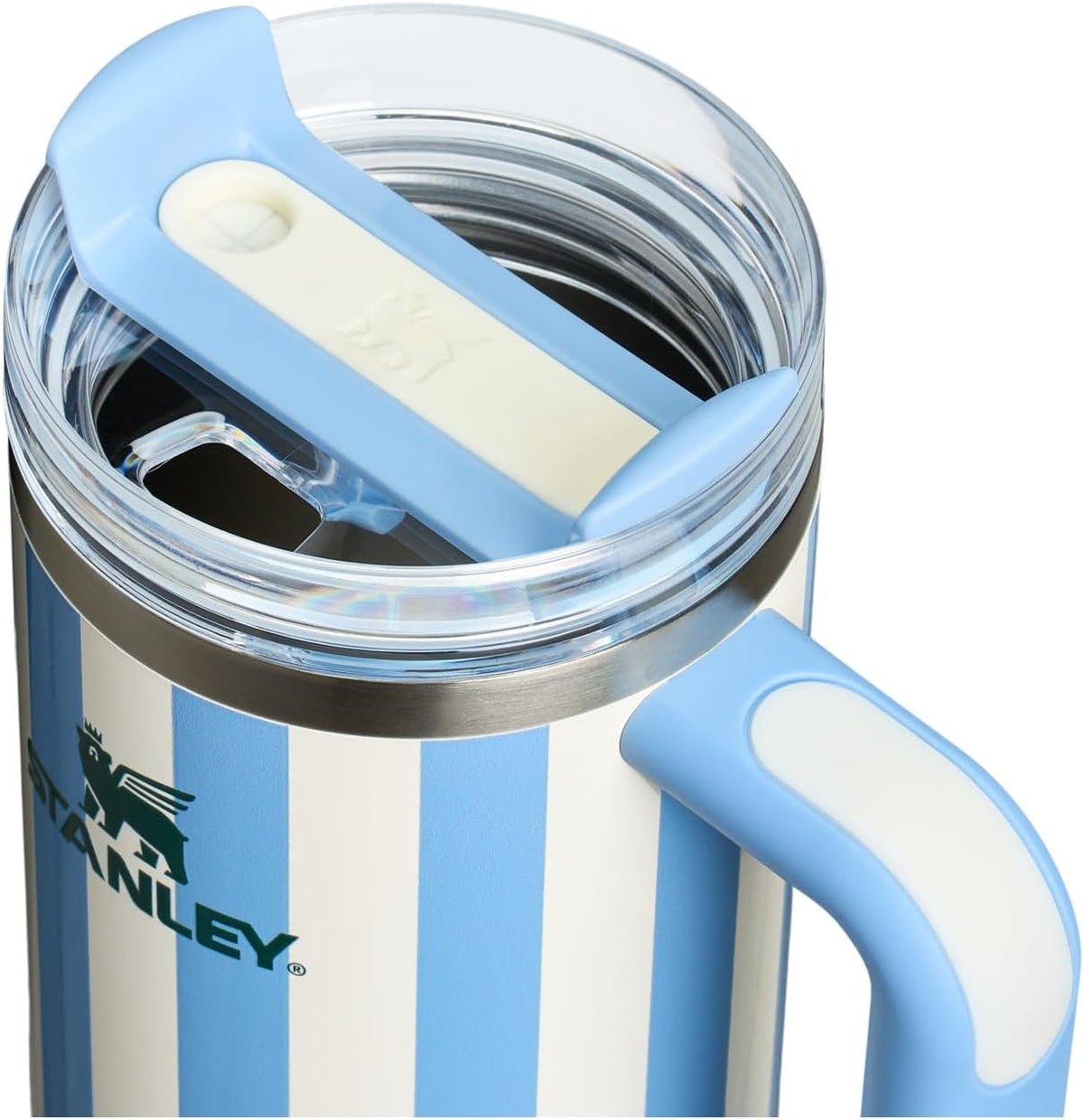 STANLEY Quencher H2.0 FlowState Tumbler SA2607-02(Aqua Stripes) Tumbler Apricot