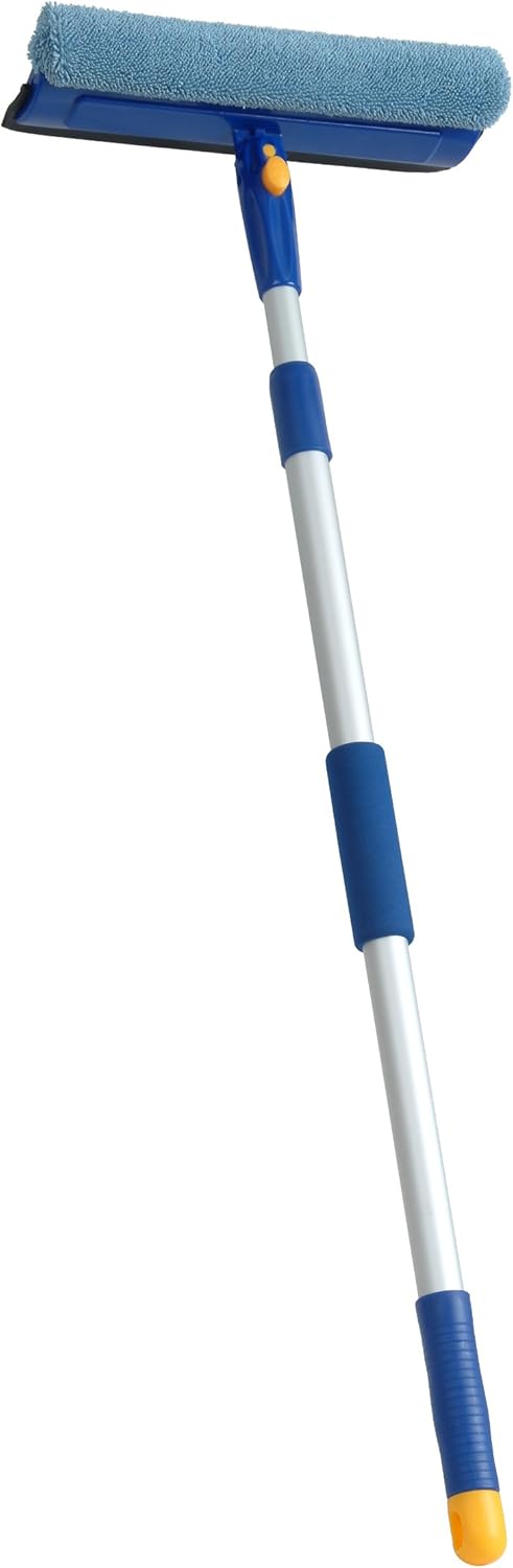 Window & Glass Cleaner With Telescopic Handle & Rubber Squeegee SA2408-115