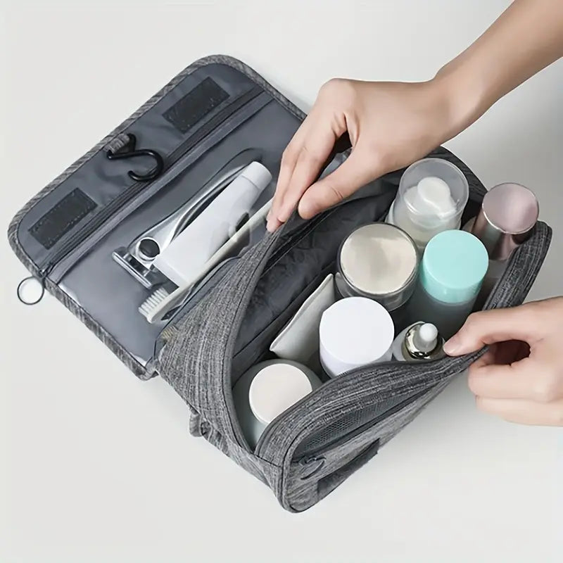 Large capacity travel bag-SA2408-296(Grey) Cosmetic Pouches Apricot