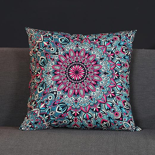 9 PCs Digital Printed Cushions Assorted-SA21-25 cushions Apricot