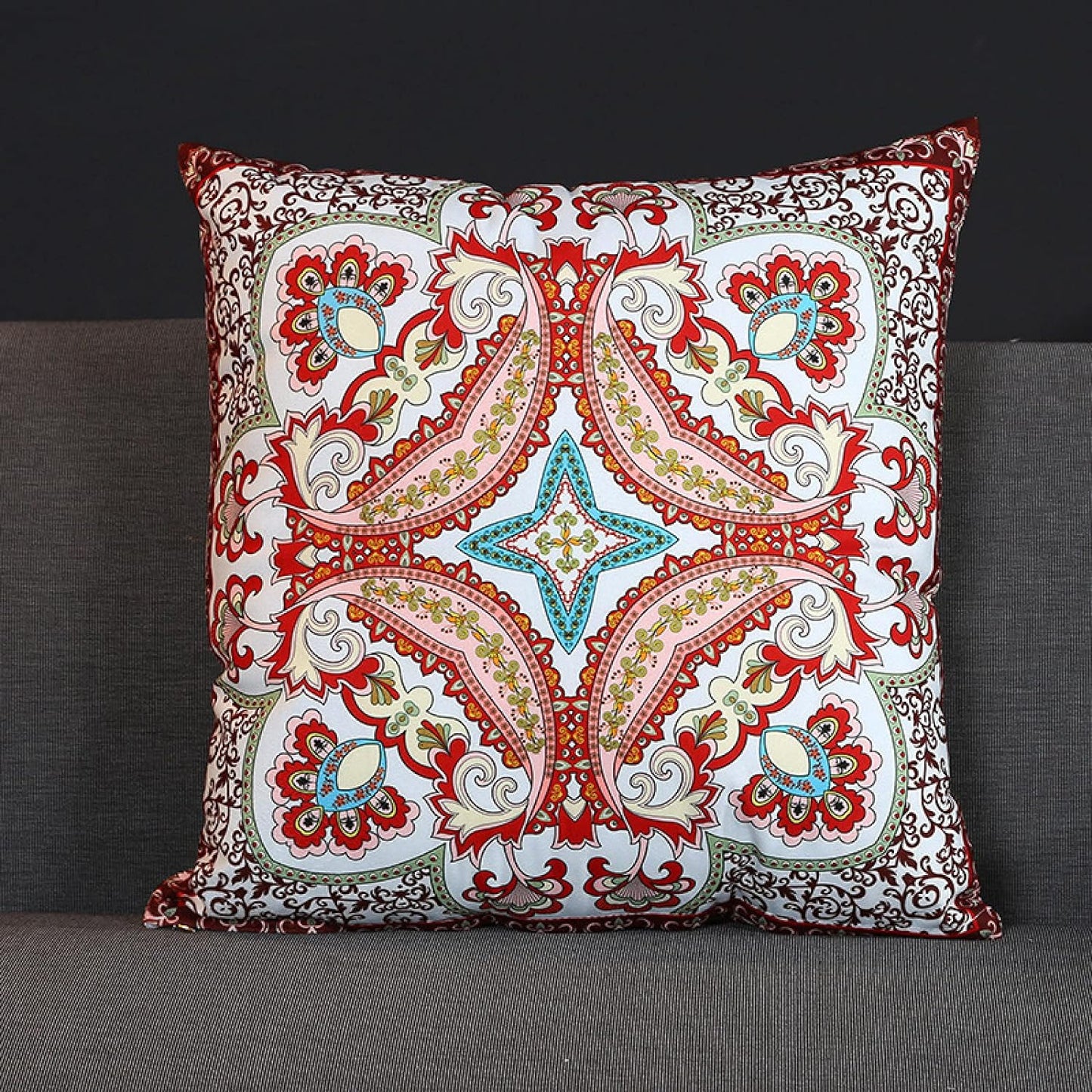9 PCs Digital Printed Cushions Assorted-SA21-25 cushions Apricot