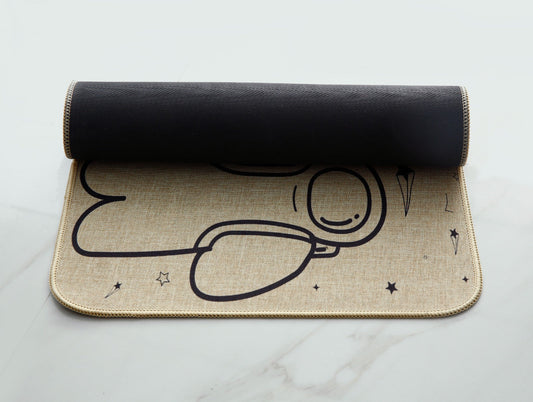 Anti-Slip Door Mat(311)-Robot Door Mats Apricot