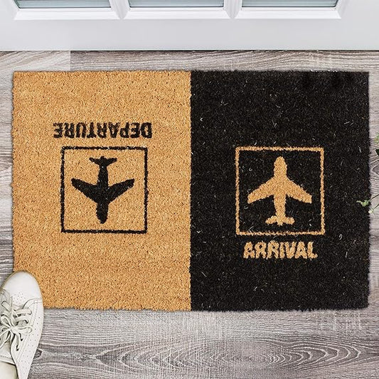 Anti-Slip Door Mat(312)-Arrival & Departure Door Mats Apricot
