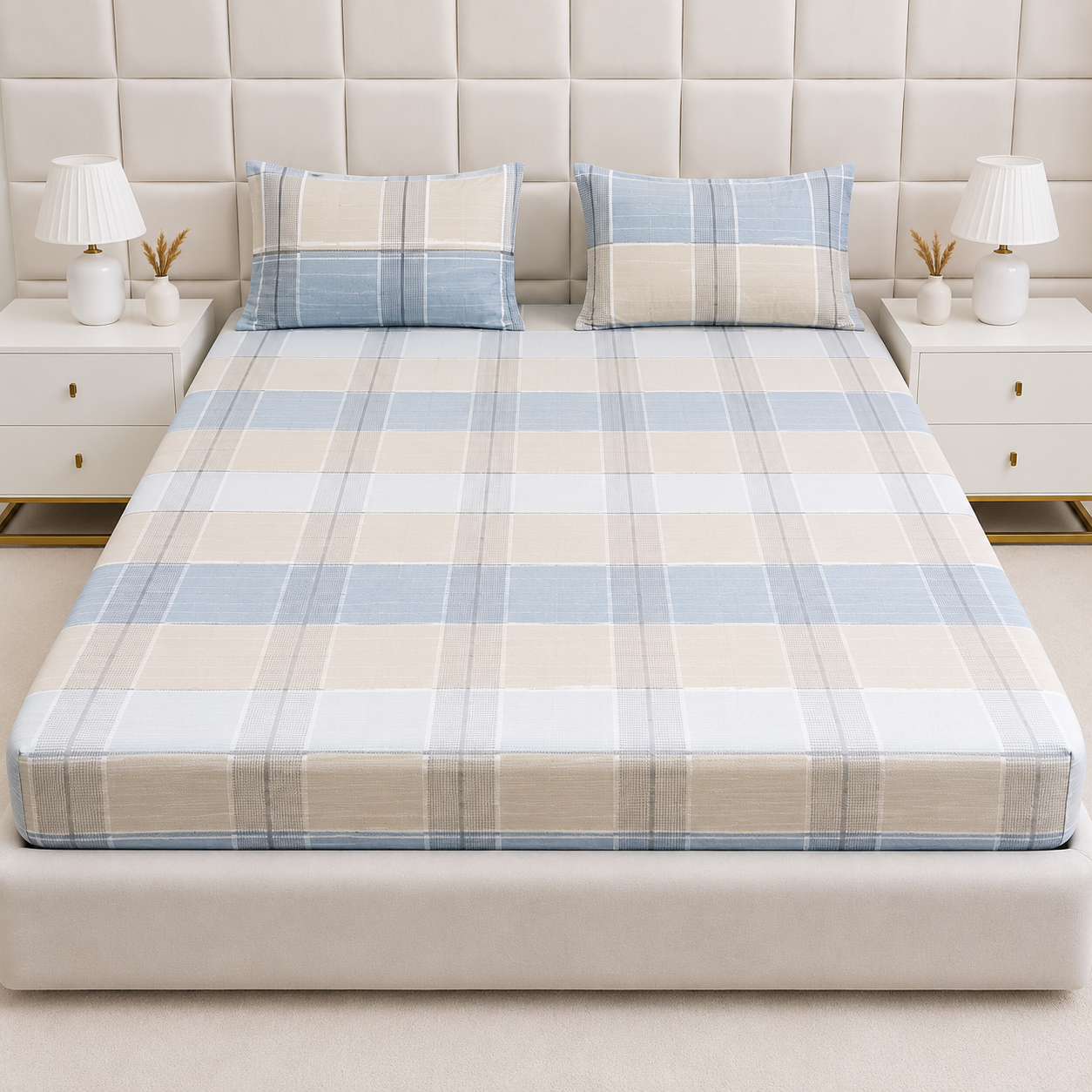 Fitted Bed Sheet- PFT0265