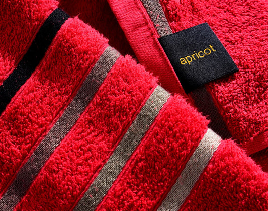 Burgundy Cotton Towel https://apricot.com.pk/