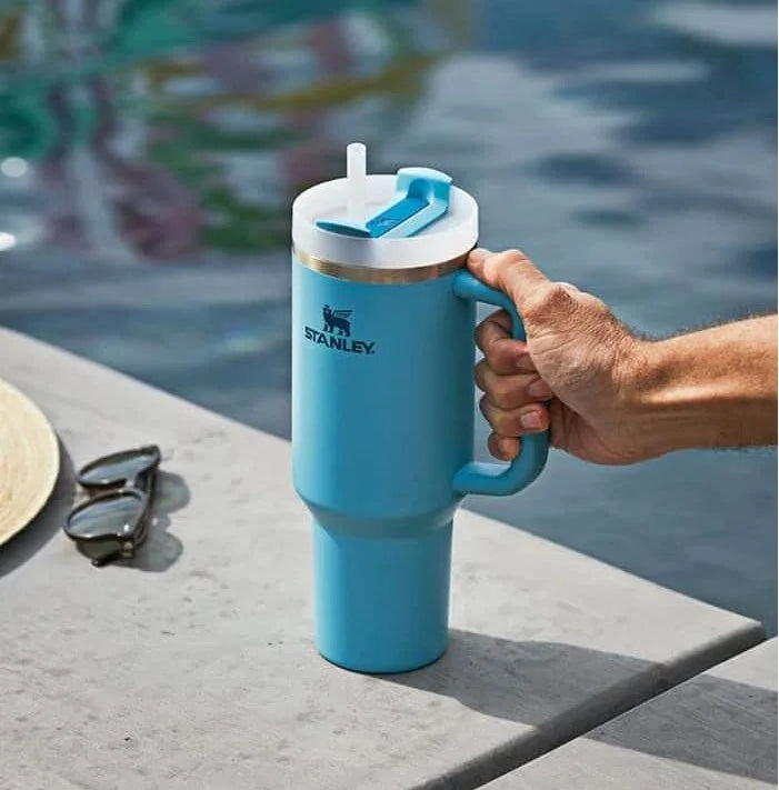 Stanley Quencher H2.0 FlowState™ Tumbler 40 OZ-1200ML Tumbler Apricot