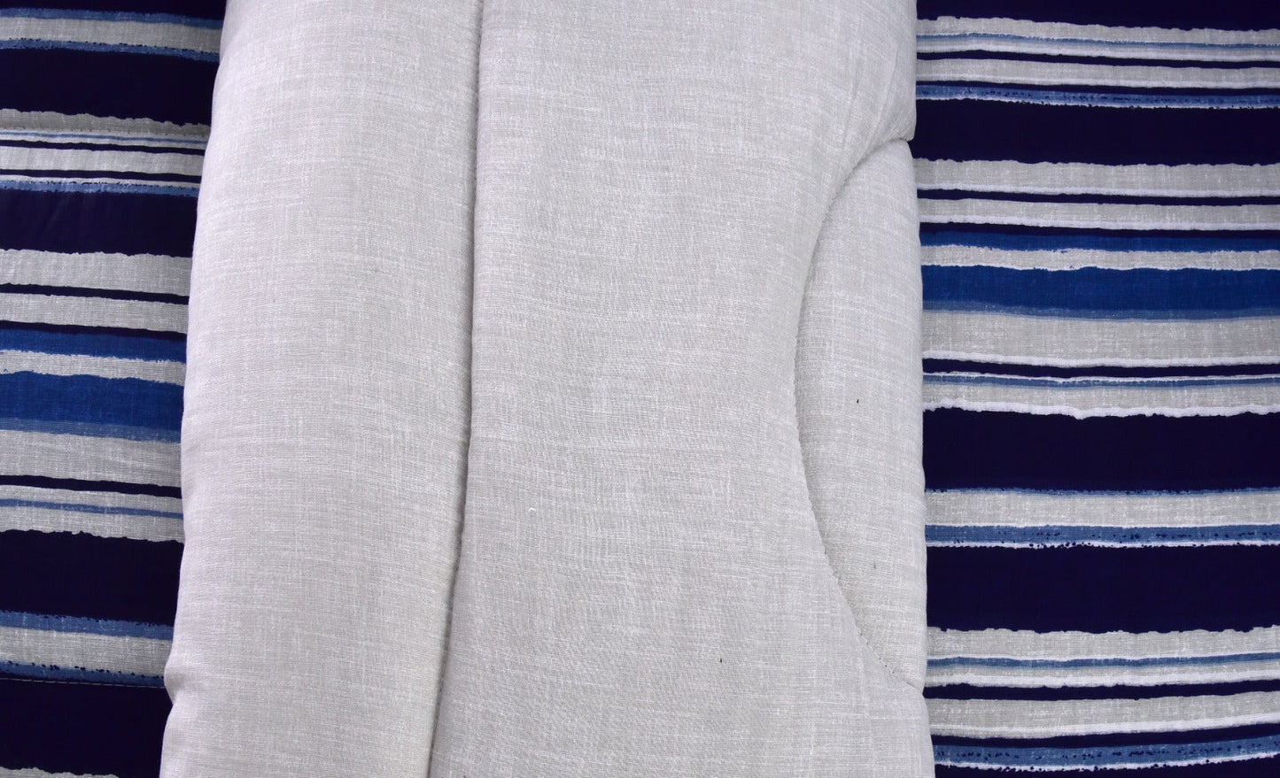 Duvet Cover- Bold Stripes Bed Sheets Apricot