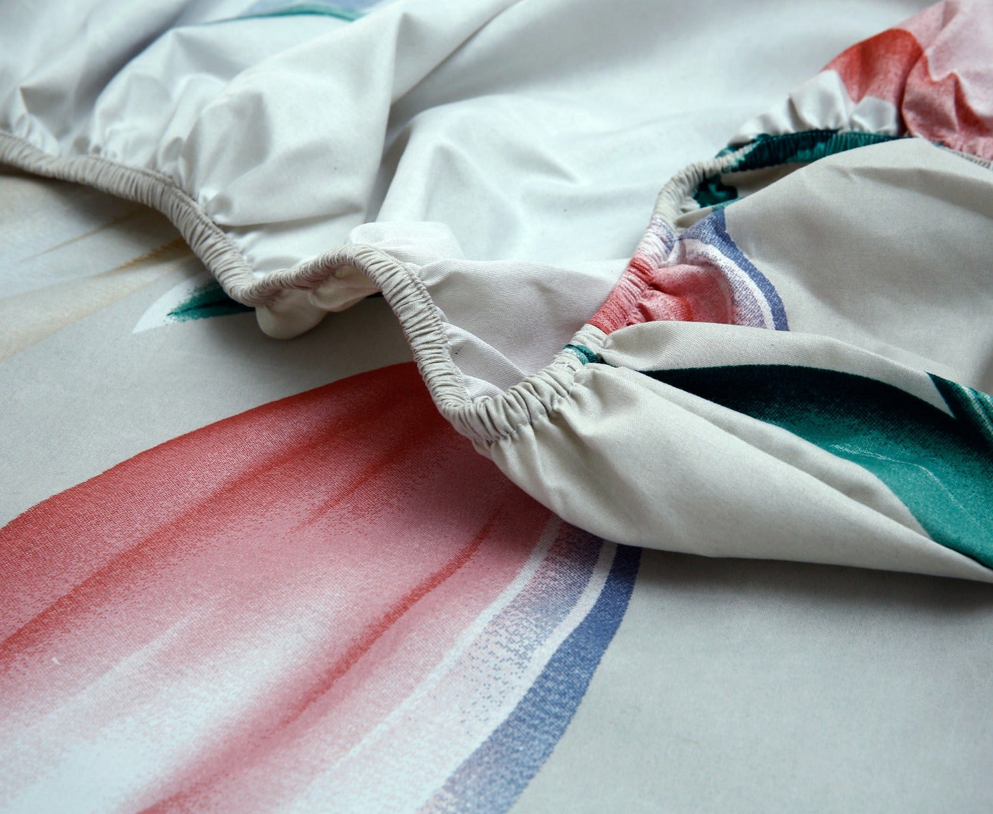 Fitted Bed Sheet-Tulip Fitted Sheets Apricot