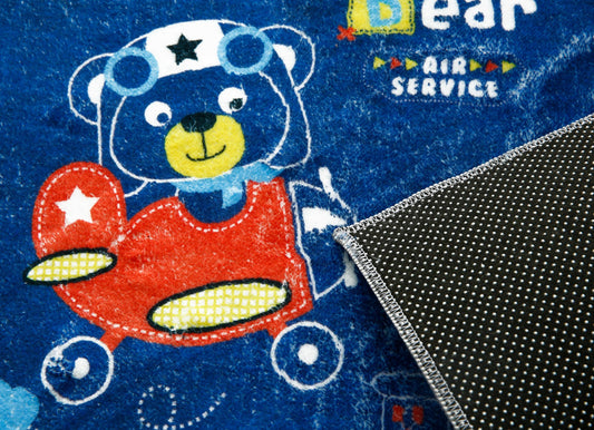 Kids Anti-Slip Door Mat (314)-ABC Door Mats Apricot