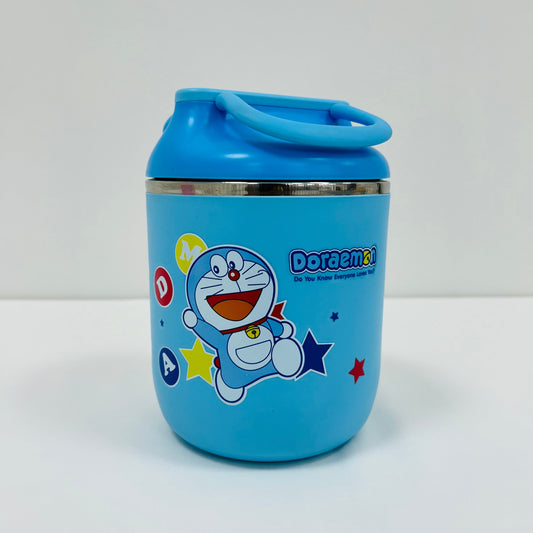 Kids Stainless Steel Lunch Box- Doraemon Apricot