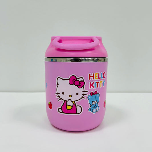 Kids Stainless Steel Lunch Box-14357 Hello Kitty Apricot