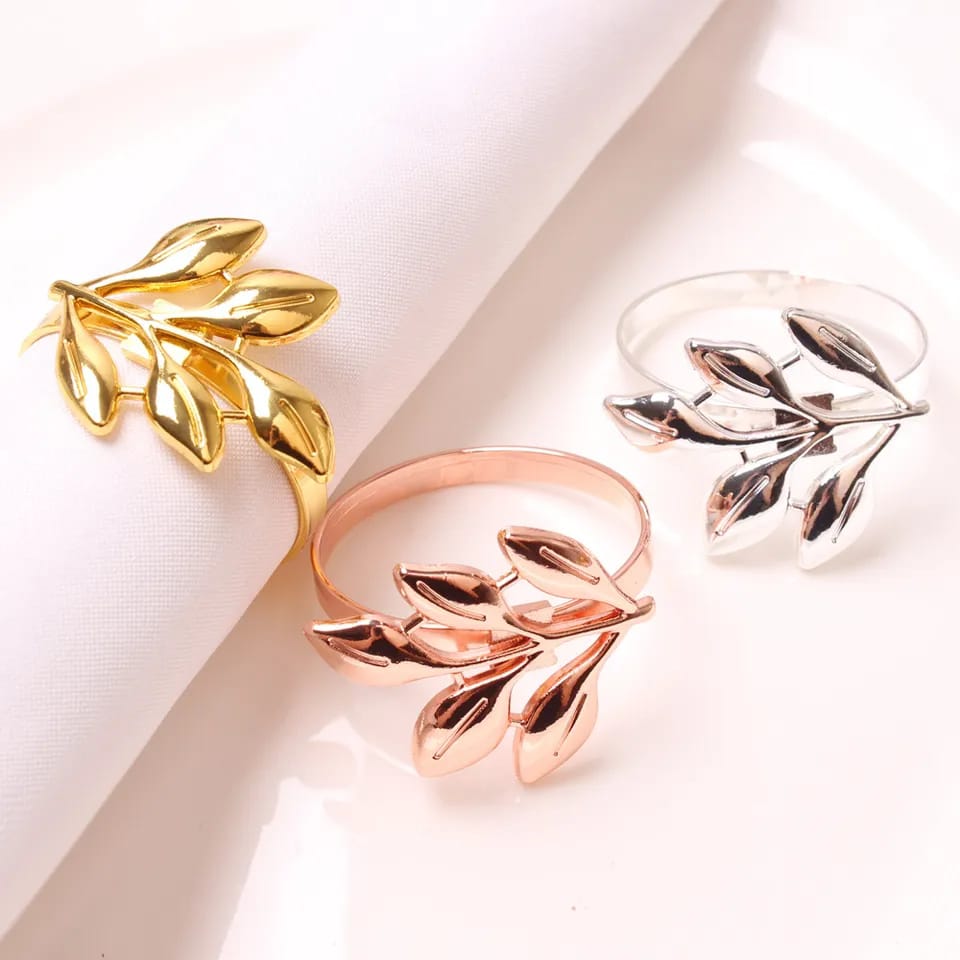 Napkin Holder Rings-Rowan Rose Kitchen Apricot