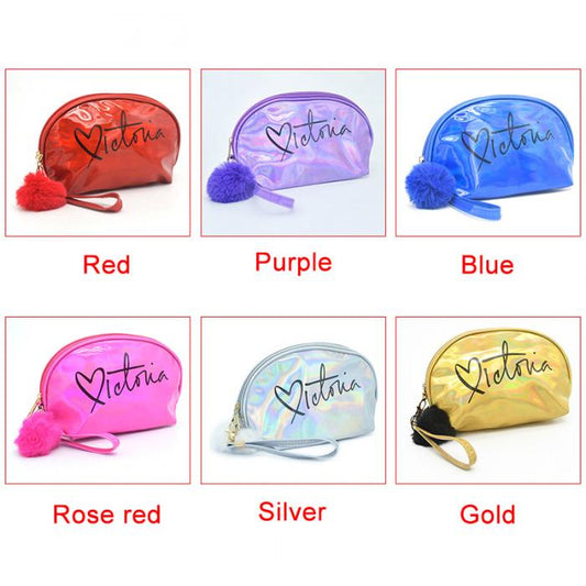 Portable Makeup Organizer Bag Victoria-14730Red Cosmetic Pouches Apricot