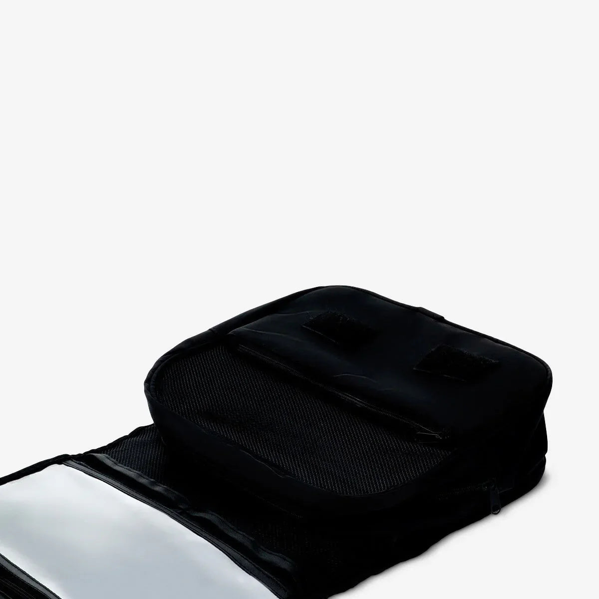 Portable Makeup Organizer Bag5567(SA2405-50)-Black Cosmetic Pouches Apricot