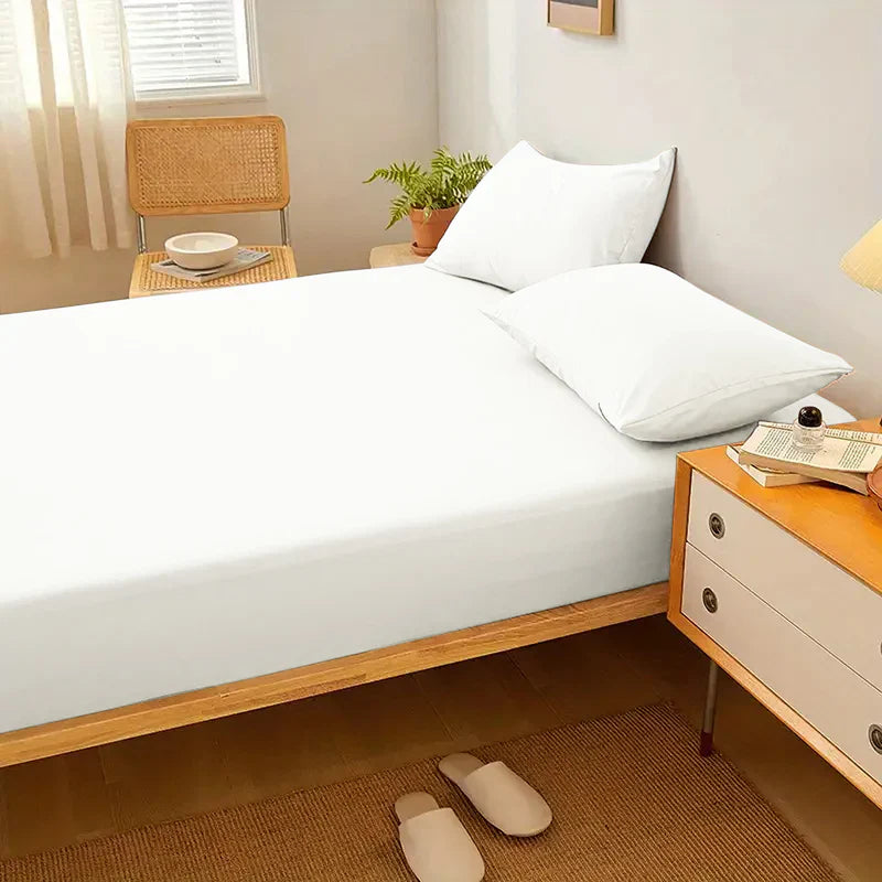 Fitted Bed Sheet-Ivory Fitted Sheets Apricot