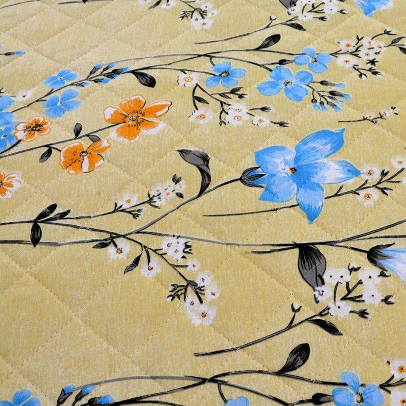 Printed & Quilted Pillow-VD011 FILLINGS The Apricot Linen