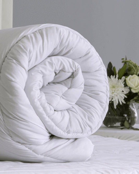 Queen Winter Quilt (1141)- 9TOGS Comforters Apricot