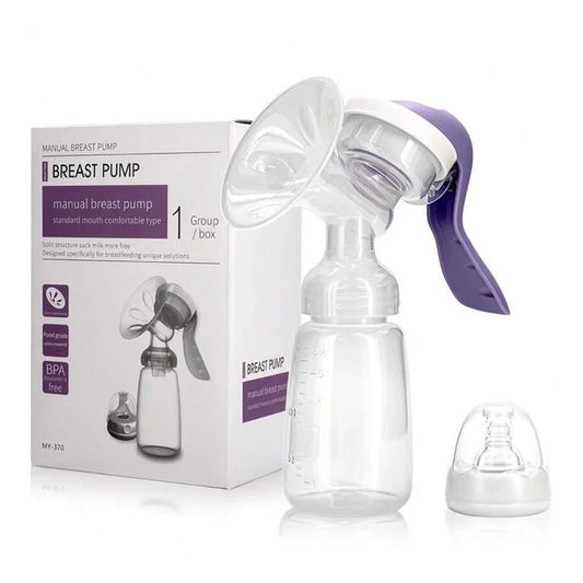 Manual Silicone Breast Pump-SA2408-188 Blankets Apricot