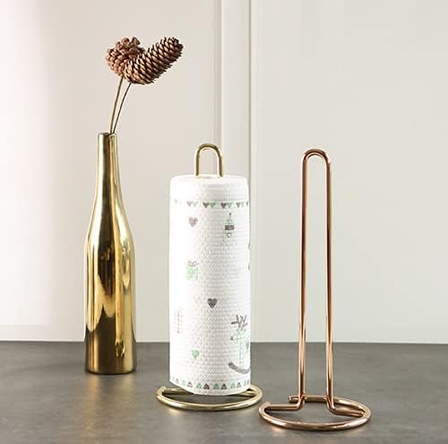 Stainless Steel Tissue Roll Holder-Gold Tissue Box Apricot