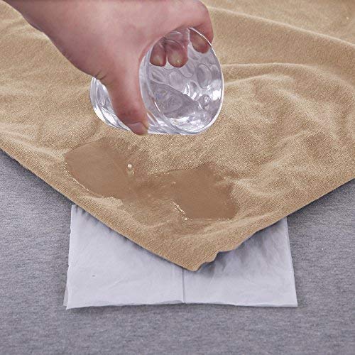 Terry Waterproof Mattress Protector-Beige Terry Waterproof Mattress Protector Apricot