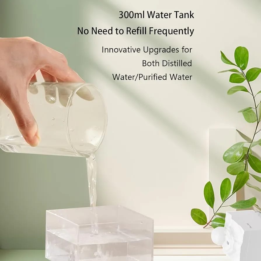 Ultrasonic Aromatherapy Air Humidifier-Beige(SA2405-189) Apricot