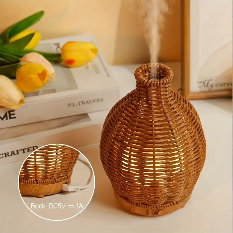 Ultrasonic Aromatherapy Air Humidifier-Beige(SA2405-189) Apricot