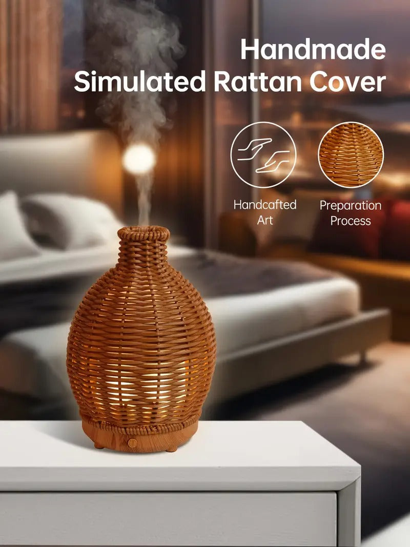 Ultrasonic Aromatherapy Air Humidifier-Beige(SA2405-189) Apricot