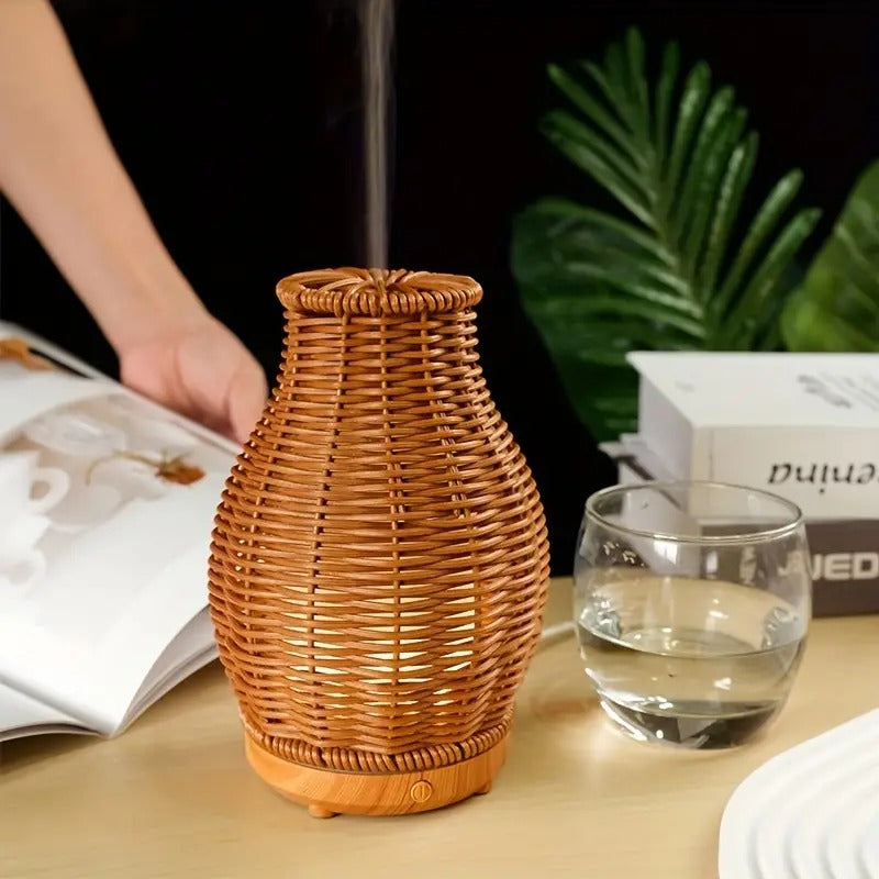 Ultrasonic Aromatherapy Air Humidifier-Beige(SA2405-189) Apricot