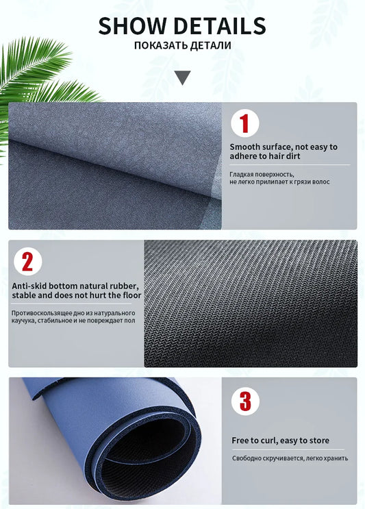 Water Absorbent Anti slip Bath mat-(SA2553-15)5888 LOVE AND FREEDOM Bath Mats Apricot