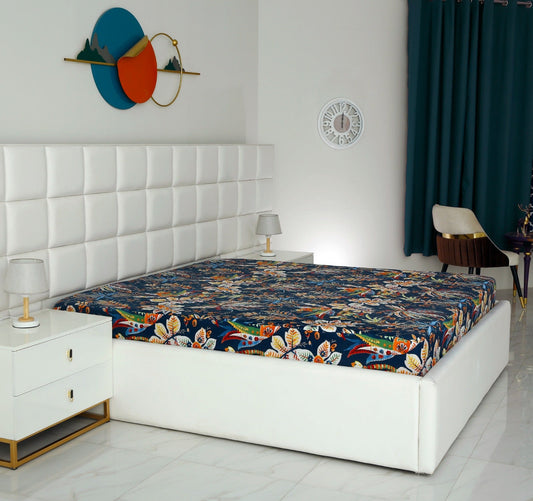 Quilted Waterproof Mattress Protector-Johana Protectors Apricot