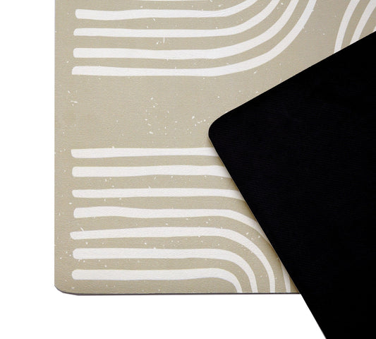 AntiSkid Dish Drying Heat & Water Protector Mat-SA-2553-2(Art) Rugs Apricot