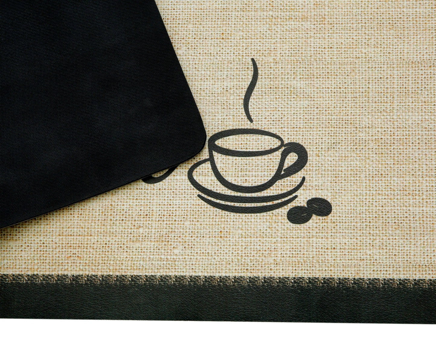AntiSkid Dish Drying Heat & Water Protector Mat-SA-2553-2 (Coffee) Rugs Apricot