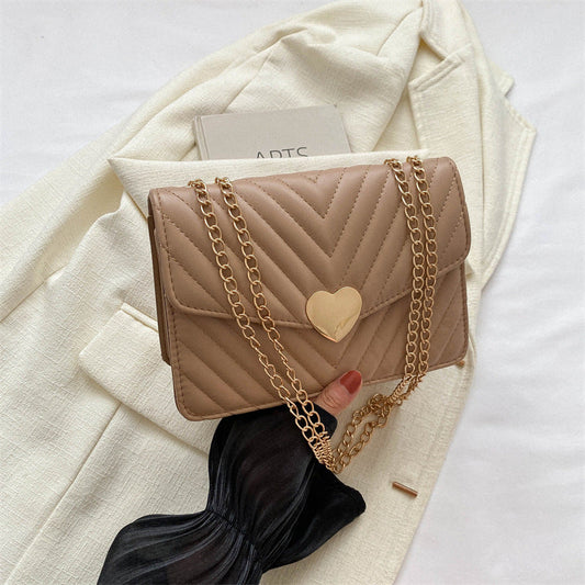 1PC Crossbody Bag For Women-Beige(SA2405-137) Ladies Bag Apricot