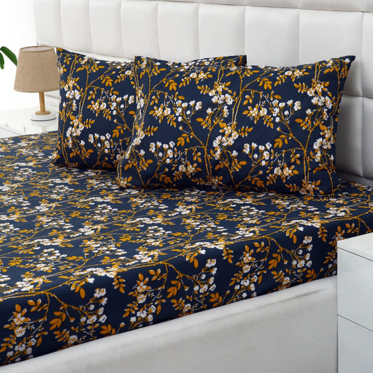 Fitted Bed Sheet-Aurelia Fitted Sheets Apricot