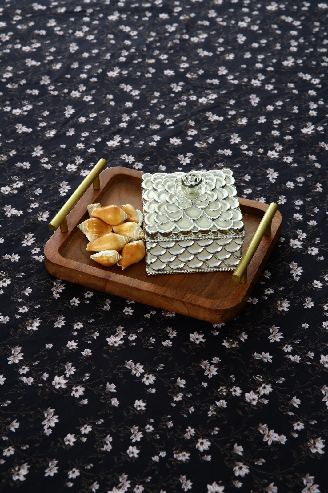 2Pcs Single Bed Sheet-White Jazmin