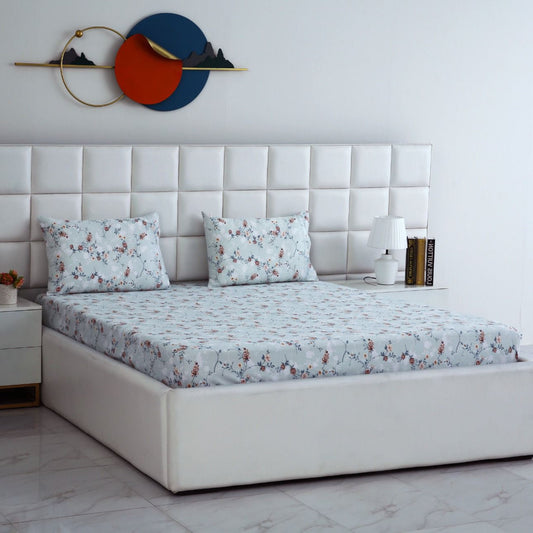 Fitted Bed Sheet-Harmony Fitted Sheets Apricot