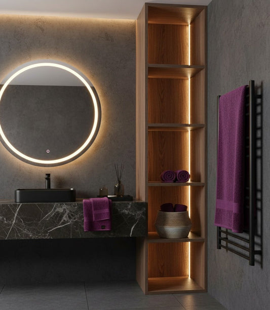 1 PC Bath Towel-Magenta Bath Towels & Washcloths Apricot