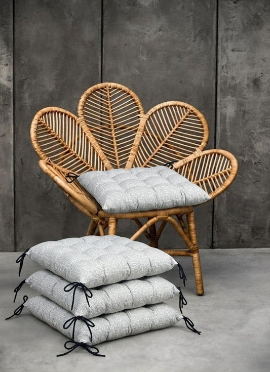Digital Printed Chair Seaters- CS0024 cushions Apricot