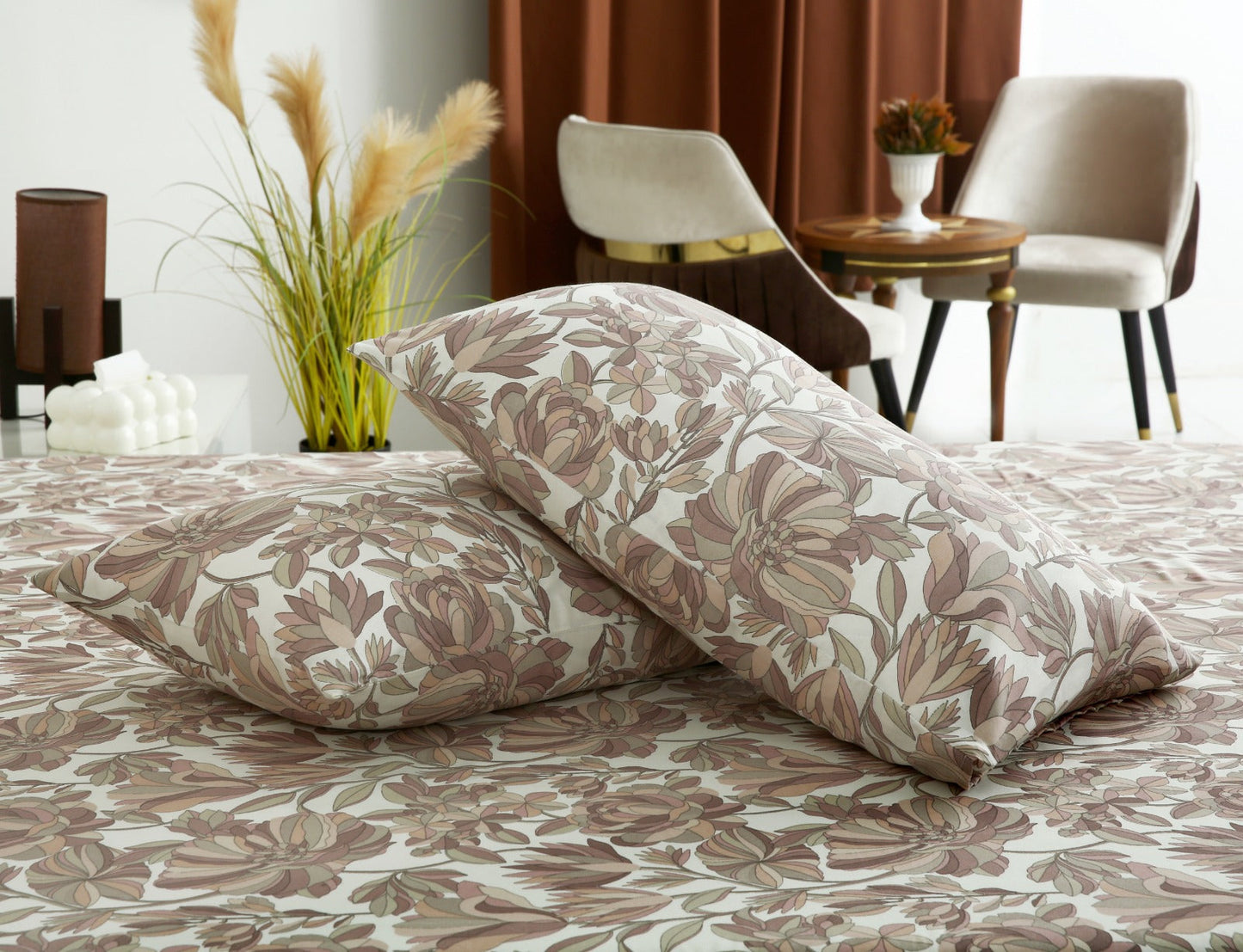 Fitted Bed Sheet- FT0040 Fitted Sheets Apricot
