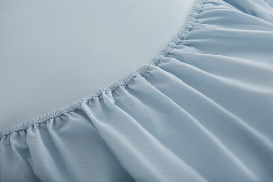 Fitted Bed Sheet- PFT002 Fitted Sheets Apricot