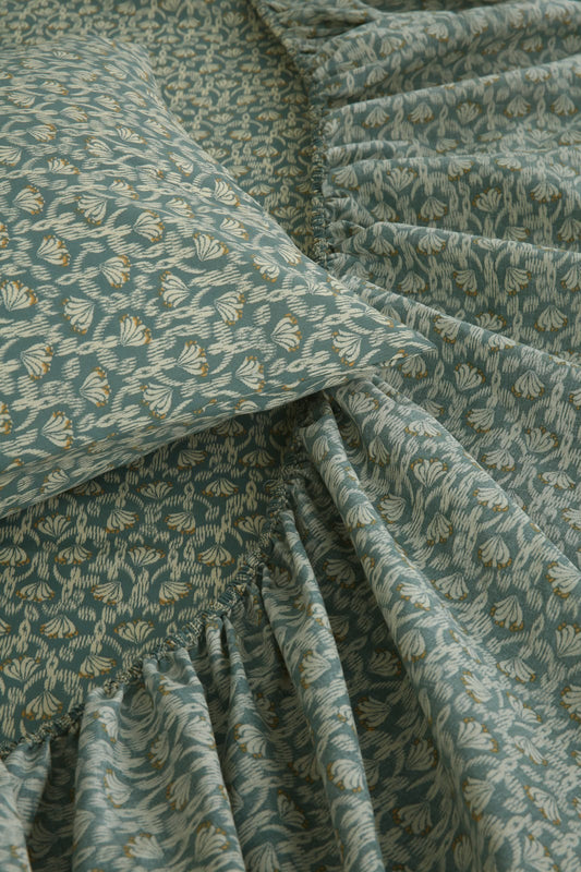 Fitted Bed Sheet- PFT0281 Fitted Sheets Apricot