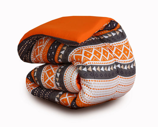 1 PC Double Winter Razai-Mexican Style Comforters Apricot