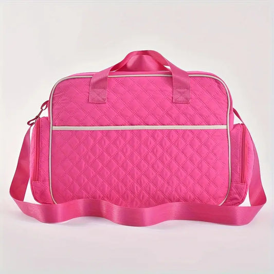 Multi function Mommy Bag with Large Capacity-SA2408-272(Pink) Blankets Apricot