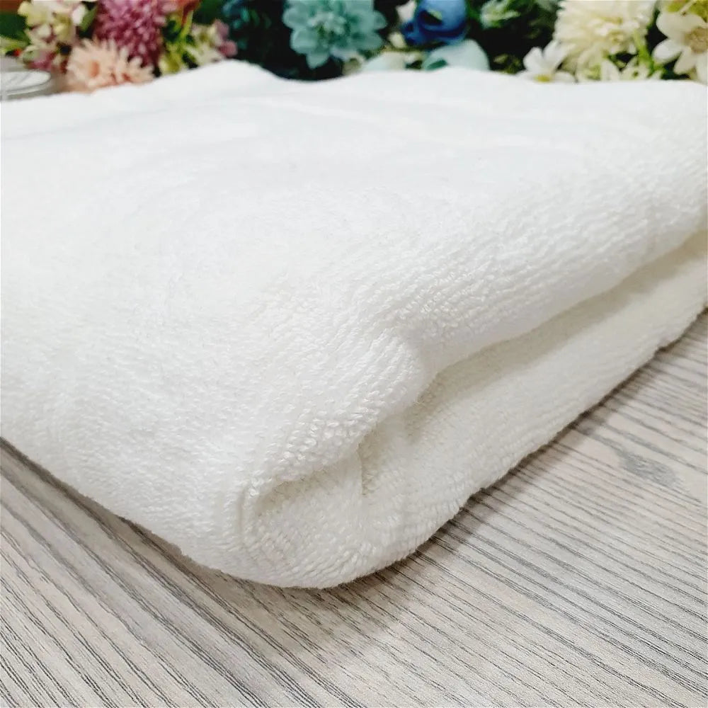 1 PC Face Towel-White Bath Towels & Washcloths Apricot